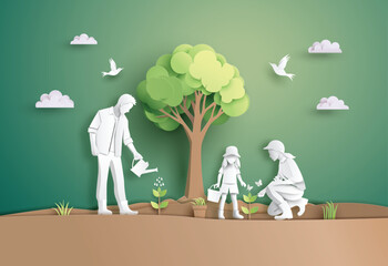 World environment and earth day concept - 795356674