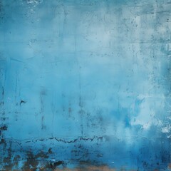 Blue old scratched surface background blank empty with copy space for product design or text copyspace mock-up 