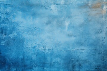 Blue old scratched surface background blank empty with copy space for product design or text copyspace mock-up 