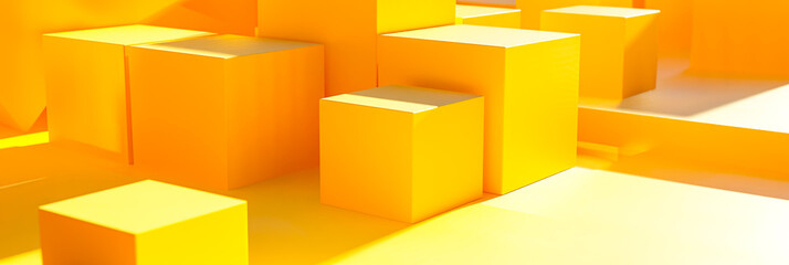 Abstraktes zufälliges geometrisches 3D Hintergrund.