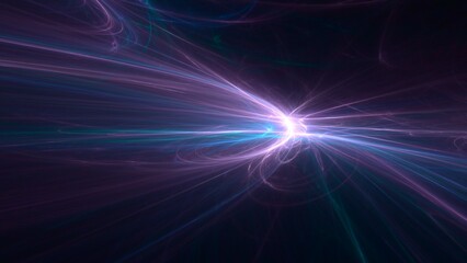 energievoll hell leuchtende Highspeed Internet Verbindungen, Glasfaser, Lichtgeschwindigkeit, FTTH, Breitbandausbau, Datentransfer, Streaming,  Multimedia, Daten, Security, lila, violett, schwarz