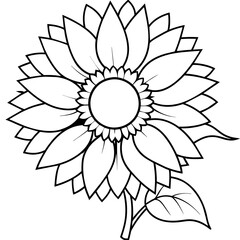    Flower vector illustration.
