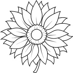    Flower vector illustration.
