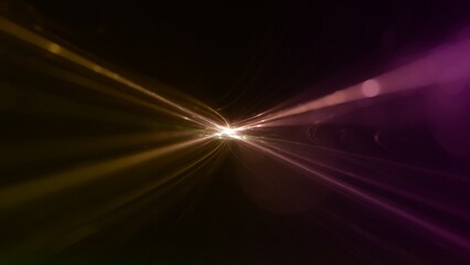 energievoll leuchtender dynamischer Lichtschweif, heller Stern, Weltall, Universum, Energie, Strom,...