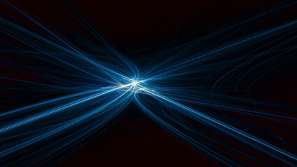 energievoll leuchtender dynamischer Lichtschweif, heller Stern, Weltall, Universum, Energie, Strom,...