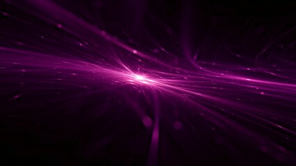energievoll leuchtender dynamischer Lichtschweif, heller Stern, Weltall, Universum, Energie, Strom,...