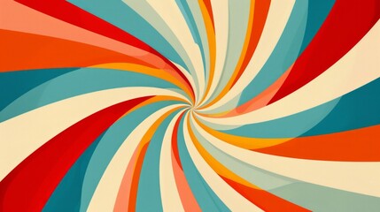 A vibrant pop art swirl background featuring dynamic and colorful swirls, evoking a sense of energy and creativity.