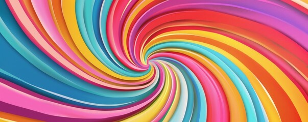 A vibrant pop art swirl background featuring dynamic and colorful swirls, evoking a sense of energy and creativity.