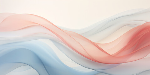 Delicate lines in pastel hues, gracefully converging to shape a serene and minimalist background.
