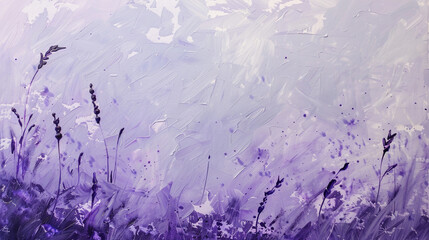 A soft lavender canvas, inviting you to paint your dreams.