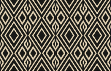 Ethnic abstract ikat art. Aztec ornament print. geometric ethnic pattern seamless  color oriental.  Design for background ,curtain, carpet, wallpaper, clothing, wrapping, Batik, vector illustration.