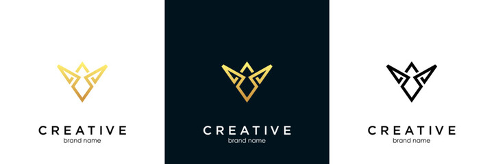 Eagle Bird Logo Vector Template. Business Logo Concept