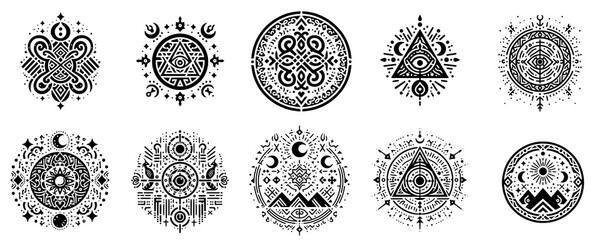 Authentic Amazigh Tattoos: Simple Berber Tribal Inspired Designs