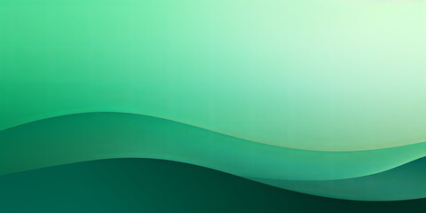 Green Gradient Background, simple form and blend of color spaces as contemporary background graphic backdrop blank empty with copy space