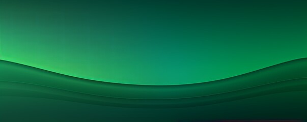 Green Gradient Background, simple form and blend of color spaces as contemporary background graphic backdrop blank empty with copy space - obrazy, fototapety, plakaty