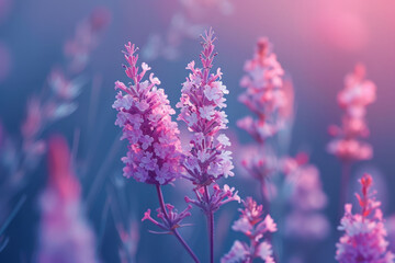 A soothing lavender background, its subtle gradient calming and conducive to creativity,