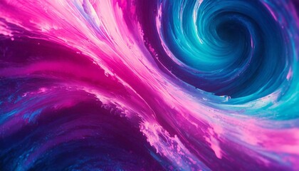 pink and blue wallpaper with a colorful swirl