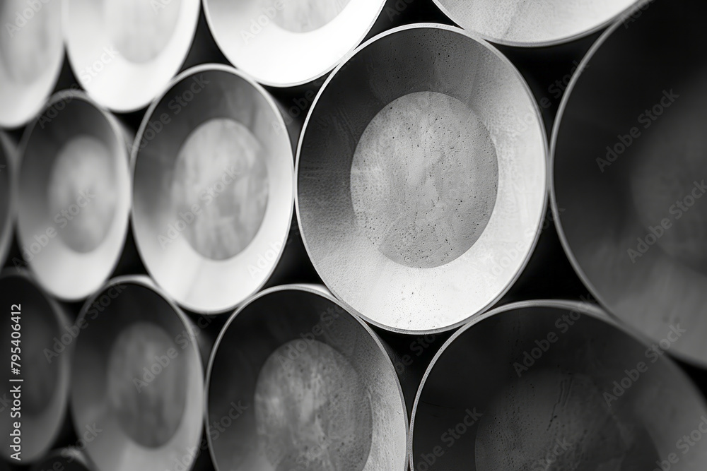 Poster the interplay of circles and ellipses, forming a tranquil pattern of soft gradients,