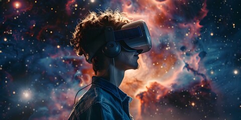 Exploring the Boundless Cosmos through Immersive Virtual Reality A Journey into the Depths of Space and Imagination