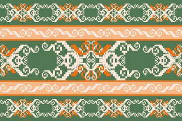 Traditional ethnic,geometric ethnic fabric pattern for textiles,rugs, wallpaper,clothing,sarong,batik,wrap,embroidery,print, background,cover,vector illustration