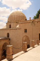 The dome, cupola of the Sultan Isa Medrese, Madrasa, Zinciriye Medrese in the old town of Mardin,...