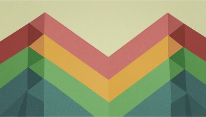 Colorful Triangle Background, 