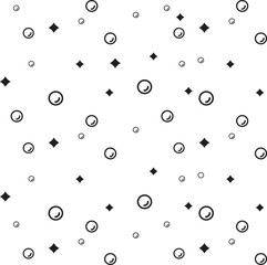 soap bubbles. Png Bubbles are located on a transparent background. Vector flying soap bubbles
