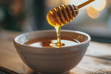 Surrender to the sweet embrace of liquid honey, its smooth texture tantalizing your taste buds with every luxurious sip