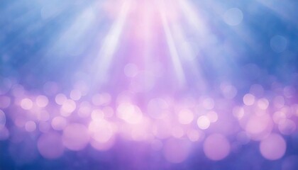 abstract background with bokeh lights and rays of light in purple blue pink colors background...