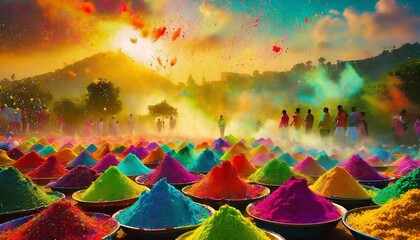 holi india holi is a festival of colors where people joyfully throw colored powder and water at each other to celebrate the arrival of spring