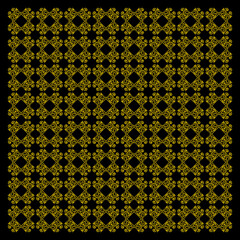 Abstract geometric pattern with ornament color gold