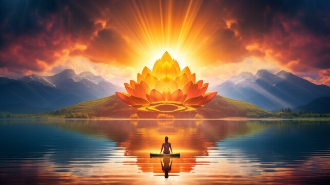 b'The Power of Meditation and Yoga'