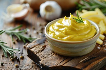 Surrender to the bold flavor of mustard, its creamy texture and tantalizing aroma irresistible