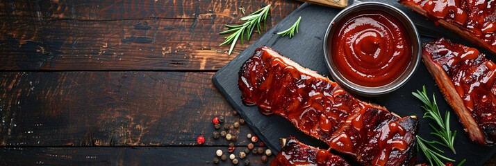 Lose yourself in the enticing aroma of barbecue sauce, its tangy flavor and savory notes lingering