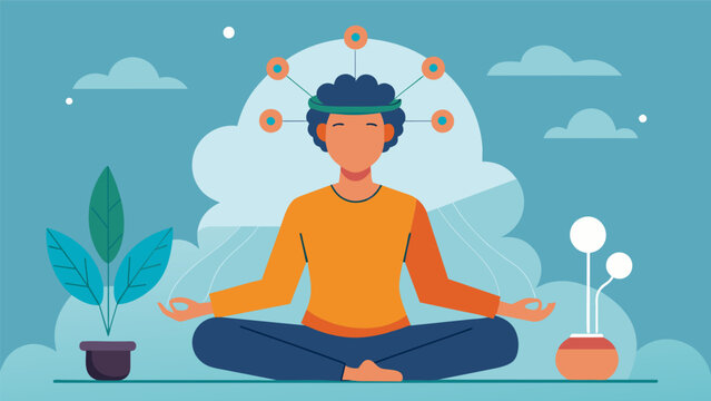 A meditation class for PTSD sufferers uses transcranial magnetic stimulation TMS to stimulate the areas of the brain associated with emotional.