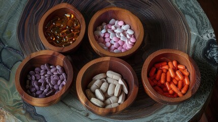 Holistic Health Solutions Tablets, Pills, and Medicine Provide Diverse Options for Wellness and Medical Care, Essential Pharmaceuticals for Daily Health Needs and Well-Being