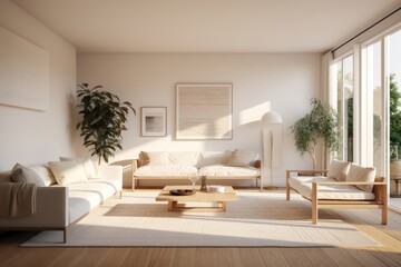 Fototapeta na wymiar Room architecture furniture flooring