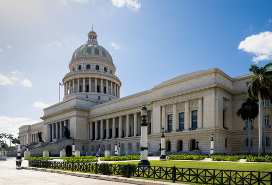 El Capitolio in Havana, was the seat of government until the Revolution in 1959.