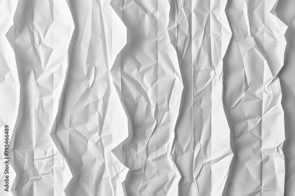 Poster seamless creased paper pattern with folded lines for added dimension