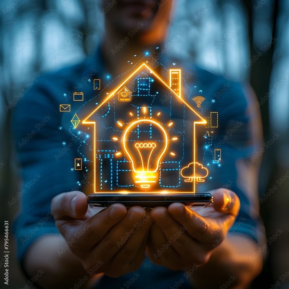 Poster implementing smart home technologies effectively a comprehensive guide to innovation and efficiency