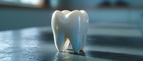 Explore dental care evolution with advanced 3D tooth implant technology demonstration. Concept Dental Technology Innovations, 3D Tooth Implant, Evolution of Dental Care, Advanced Implant Techniques