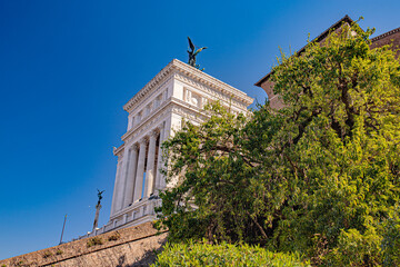 Rome in italy wonderfull views antic and modern town in europe