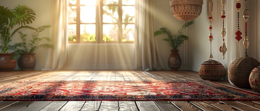 Eid alFitr celebrates end of Ramadan with prayers feasting and gratitude. Concept Islamic Holiday, Festive Celebrations, Cultural Traditions, Religious Observance, Community Gatherings