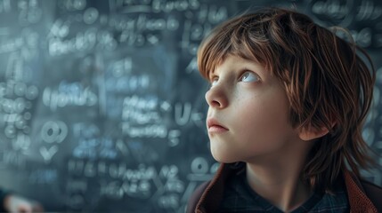 The Thoughtful Young Student