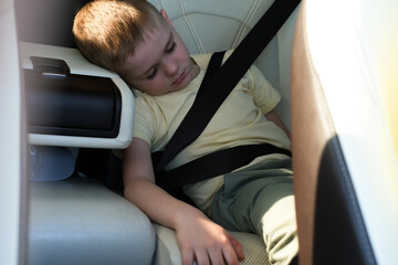 Calm boy spat on woman who was chained to seat belt and did not sit in special chair. Gross...