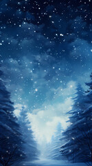 Naklejka premium Blue technology abstract light