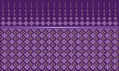 seamless pattern with flowers