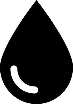 recommend clip art: Water drop icon.  water  vector illustration