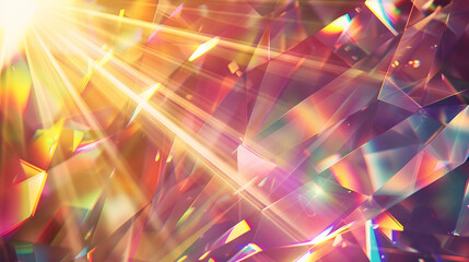 prism light overlay flare glossy background texture