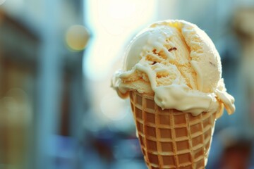 Summer sweets in a dessert-focused design introduce a white cream setting with rich ice and fruity flavors, focusing on illustration enhancements and sweet candy options.